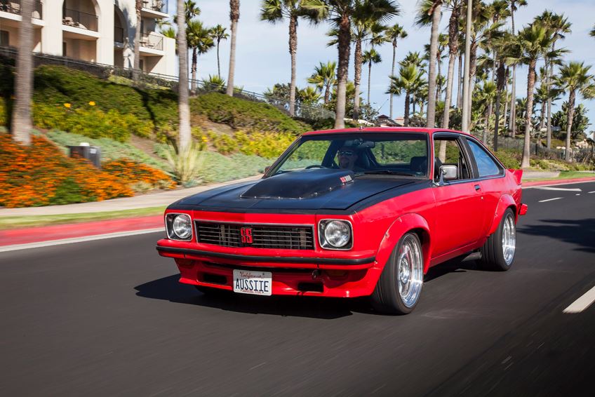Attached picture torana driving.JPG